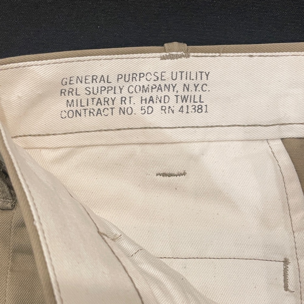 RRL Ralph Lauren slim fit chino - Picture 3 of 7